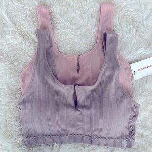 NWT 2pk Lucky Brand Knit Bras